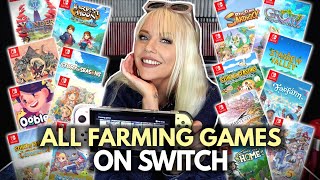 My ULTIMATE Guide to ALL Farming Games on the Nintendo Switch  Ircha Gaming [upl. by Ennoryt]