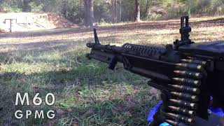 At The Range M60 GeneralPurpose Machine Gun [upl. by Ellimahs]