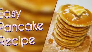 EASY PANCAKE RECIPE  Trina Moreno [upl. by Naval]