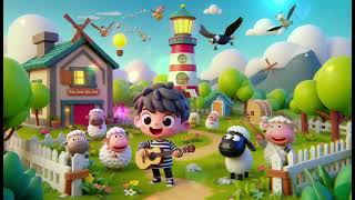 quotBaa Baa Black Sheep Remix  Fun and Upbeat Version for Kidsquot Sweet Song for Children [upl. by Ytteb]