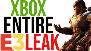 ENTIRE Xbox 2024 Showcase LEAKS  NEW AAA Xbox Games Coming  Xbox amp PS5 News [upl. by Atla]