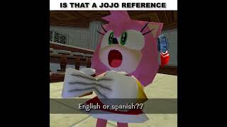 Was that a Jojo Reference sonic memes [upl. by Hall]