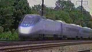 A lunch hour on Amtraks Northeast Corridor June 30 2003 [upl. by Anivram]