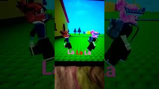 La La La meme song with my friend 🤓 roblox lalala meme shorts  map Animation Simulator [upl. by Haidebez443]