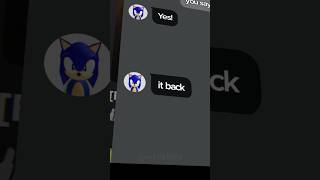 He did say it though…  Roblox Meme sonic roblox robloxmemes robloxmeme robloxedit [upl. by Whitehouse]