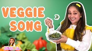 Veggie Song  Fun Kids Songs amp Nursery Rhymes  Ms Moni [upl. by Alleroif]