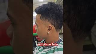 mid taper fadehaircut hairstyleshortvideo KaBarbersTV [upl. by Mcgaw]