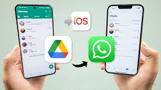 WhatsApp Backup Android to iPhone  Google Drive to iPhone 2 Ways [upl. by Isidore843]