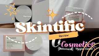 rekomend moisturizer virall  5× merawat skin barrier skincare moisturizer skintific [upl. by Ihab]