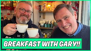 I Review The UKs BEST BREAKFAST With GARY EATS [upl. by Sonitnatsnok]