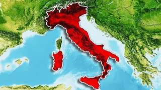 Italys Geography Explained [upl. by Rella592]