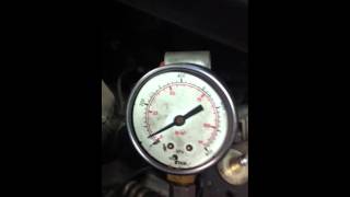 Vw Golf Oil pressure with blocked oil pick upMOV [upl. by Alsi]