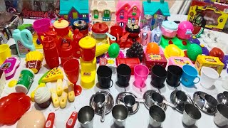 7 Minutes satisfying with unboxing kitchen set ।। funny house hello Kitty ।। Kitchen set review [upl. by Otila]