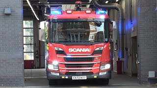 Surrey Fire and Rescue Woking S29P1 Advanced Technology Rosenbauer turnout [upl. by Hodess605]