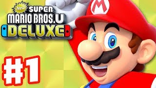 Super Mario Party  Gameplay Walkthrough Part 1  Intro and Whomps Domino Ruins Nintendo Switch [upl. by Akedijn]