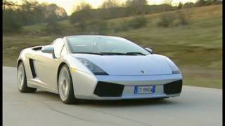 Lamborghini Gallardo Spyder Rennfahrer Pierre Kaffer macht den PerformanceTest [upl. by Shatzer]