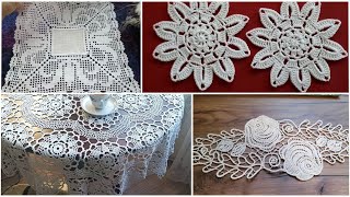 Very Attractive and delightful Crochet Patterns lace Designs [upl. by Bigot]