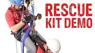 Standard Fall Arrest Rescue Demo with GME Supply Deluxe Rescue Kit [upl. by Saberhagen776]