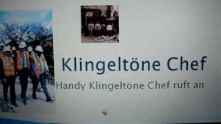 Chef ruft an Klingeltöne  Boss ringtone [upl. by Dranek]