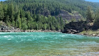 Spokane  Kootenai Falls  Bike Ride Hiawatha  Canada June ‘21 [upl. by Shelia37]