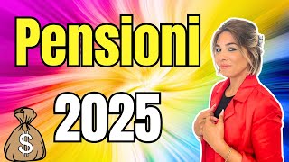 NOVITA LEGGE DI BILANCIO Pensioni 2025 [upl. by Hawker]