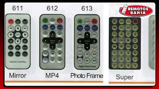 COMO PROGRAMAR CONTROL REMOTO UNIVERSAL PARA AUTOESTEREO  PROYECTOR HUAYU RC820JD CON CODIGOS [upl. by Stoddard]