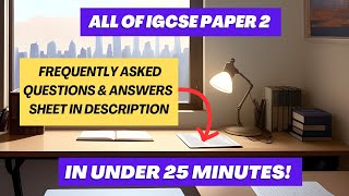 Edexcel IGCSE Physics Paper 2 Last Minute Revision [upl. by Lelia]