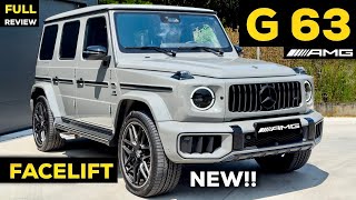 2025 MERCEDES AMG G63 NEW FACELIFT LOUDER V8 The Best Ever G Class Sound MBUX [upl. by Nwahsit]