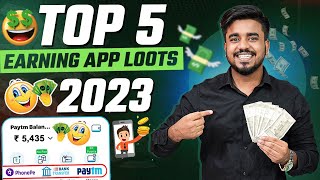 Top 5 Money Earning App in 2023  Earn Daily ₹8500 Real Cash Without Investment  Google Tricks [upl. by Utir]