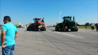 Case quadtrac 620 vs John Deere 9520rx [upl. by Brittain694]