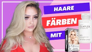 Haare färben mit olaplex loreal préférence Blondierwäsche [upl. by Ingalls]