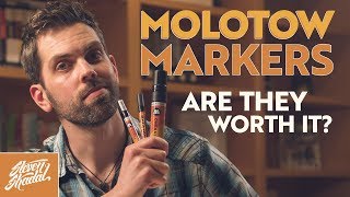 Molotow Marker Review Are they worth it [upl. by Weinshienk]