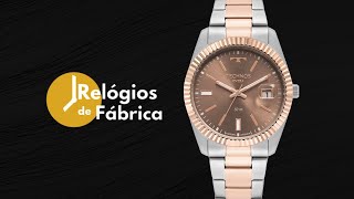 Relógio Feminino Technos Riviera 2115MZG1M  REVIEW  Relógios de Fábrica [upl. by Diane-Marie]