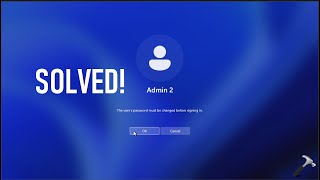 Users password must be changed before signingin  Windows 11 [upl. by Daas]
