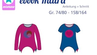 Nähanleitung Tutorial Ebook Shirt Indira [upl. by Araminta126]