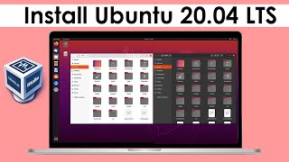 How To Install UBUNTU 2004 LTS ON VirtualBox in Windows 10  MacOS [upl. by Dorrahs685]