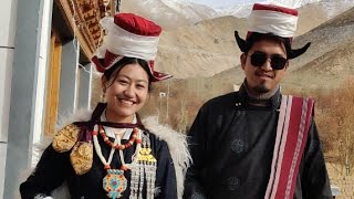 LADAKHI TRADITIONAL WEDDING AT SAKTI LEH LADAKH ⁠GYATSO N TSEWANG [upl. by Airrat]