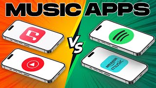 Apple Music vs Spotify vs Amazon Music vs YouTube Music Which is Better Hindi [upl. by Harli]