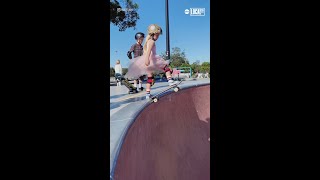 Sixyearold girl is a skateboarding prodigy [upl. by Natalia]