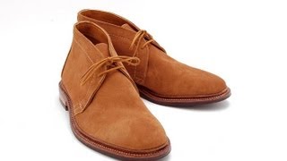 Alden Snuff Suede Chukkas amp fit tips for Leydon last [upl. by Tnattirb]