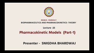 Biopharmaceutics and Pharmacokinetics  Pharmacokinetic Models Part1 AKTU Digital Education [upl. by Darbie292]