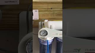 Mini reverse osmosis system for home car wash use [upl. by Yared]