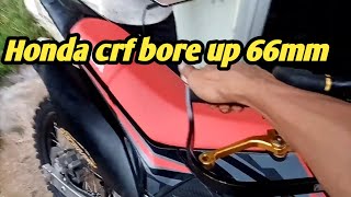 Crf bore up piston 66 BRT seting juken sesuaikan base map dan timing [upl. by Mclyman]