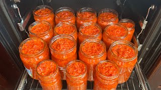 Najbolji Ajvar Pravimo ga ovako 50 godina recipe recept zimnica ajvar [upl. by Annahsed]