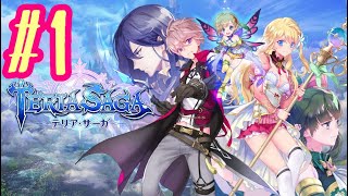 【テリアサーガ】1 ネットマーブル最新作RPG！「快感！キャラコンRPG」《無課金プレイ動画》 [upl. by Imoian]