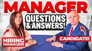 TOP 10 MANAGER INTERVIEW QUESTIONS amp ANSWERS How to PASS a Management Interview [upl. by Eseerahs948]