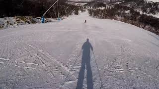 Bakuriani Ski Resort review Didveli top to bottom in 2 minutes [upl. by Eide]