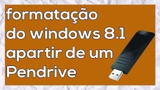 Formatando um PC com o windows 881 apartir de um pen drive [upl. by Ahsienom997]