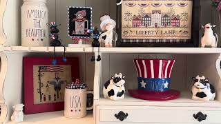 CowStitcher’s Patriotic Home Tour 🇺🇸 [upl. by Arammahs]