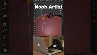 Noob vs Pro artist Making Ropes blendertutorial blender blendercommunity blender3d b3d [upl. by Duthie953]